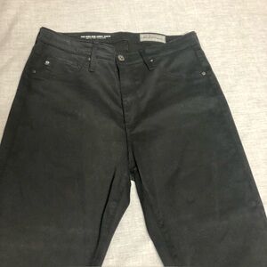 Anthropologie High Rise Abbey Ankle Black SoftJeans Size 29